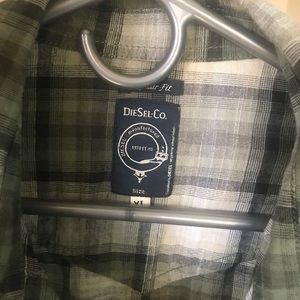 DIESEL XL LONG SLEEVE SHIRT